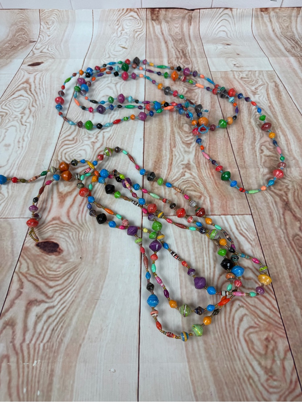 Bead for Life Colorful Handmade Beaded Necklace - Multicolor